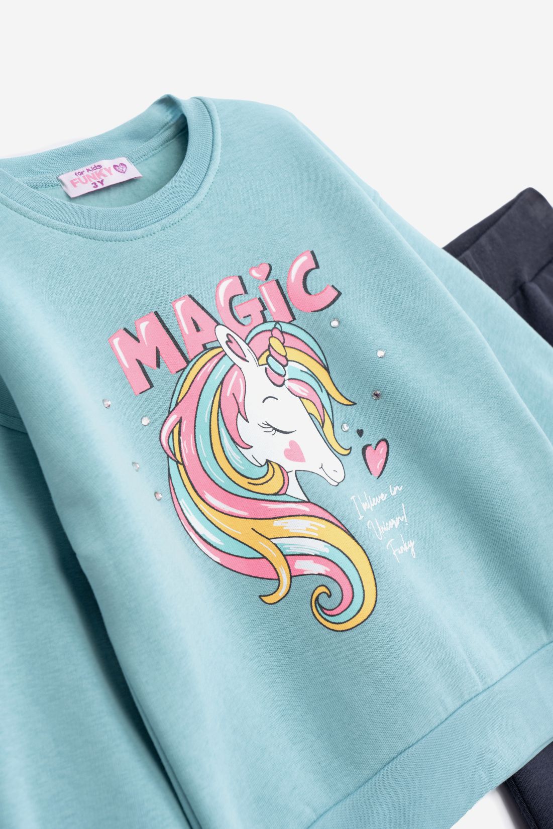 2 PCS CHANDALS NIÑA  UNICORNIO - CATALINA RODRIGUEZ - FOR KIDS FUNKY