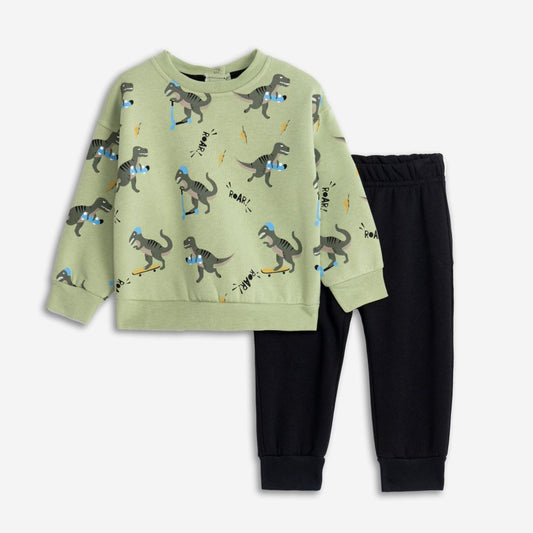 2 PCS CHANDALS BEBÉ DINOSAURIO PATINETE