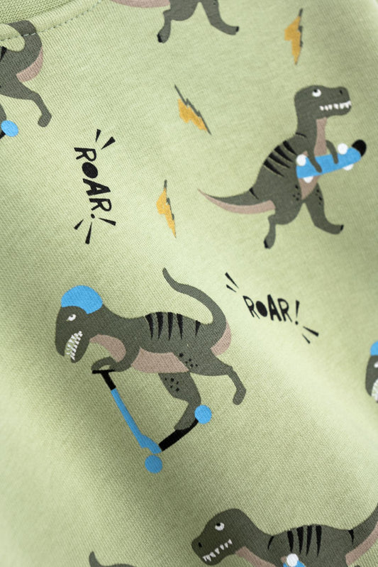 2 PCS CHANDALS BEBÉ DINOSAURIO PATINETE