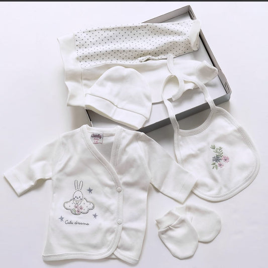 5 PCS BEBÉ RECIEN NACIDO - CATALINA RODRIGUEZ